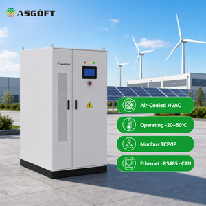 Sistema de Almacenamiento de Energía con Batería Todo en Uno ASGOFT 258kWh 125kW C&I ESS con BMS PCS EMS, Gabinete de Almacenamiento de Energía Comercial - Product Image 3