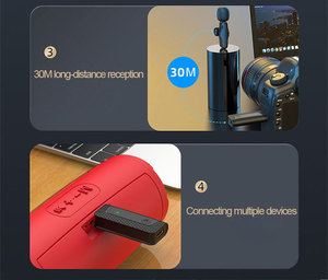 Micrófono Inalámbrico <span class=keywords><strong>de</strong></span> Solapa K35 Pro 2 en 1 con Conector <span class=keywords><strong>de</strong></span> Audio <span class=keywords><strong>de</strong></span> 3.5 mm, Micrófono Lavalier para <span class=keywords><strong>Podcast</strong></span>, Grabadora para Cámara, FB, Youtube - Product Image 4