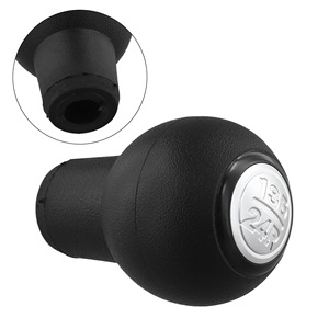 Car Gear <b>Knob</b> Black Plastic 5-Speed Ergonomic <b>Shift</b> <b>Knob</b> For Hyundai Elantra Avante - Product Image 1