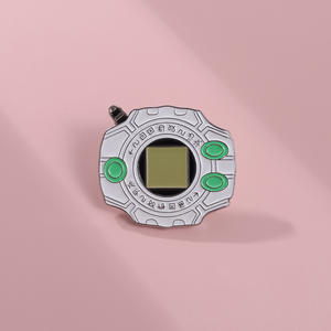 Clássico Anime Digimon Aventura Broche Digivice Brinquedo Emblema Gamer Presente Esmalte Pin - Product Image 2