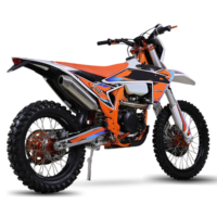 450CC Water Cooled Off-Road Motorcycle Gas Dirt Bike 6-Speed Electric Start CNC Aluminum Parts Adult Racing Motorcycle