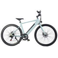Bicicleta Eléctrica para Hombre, Aleación de Aluminio, 700C, 250W, 10.4Ah/13Ah, Motor Trasero, 7 Velocidades, Sensor, Certificación CE