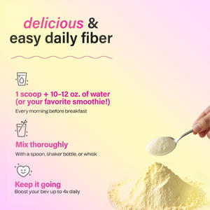 OEM ODM integratore di Fiber alimentari naturali bevanda in polvere con probiotici, collagene ed elettroliti supporta budella sana - Product Image 3