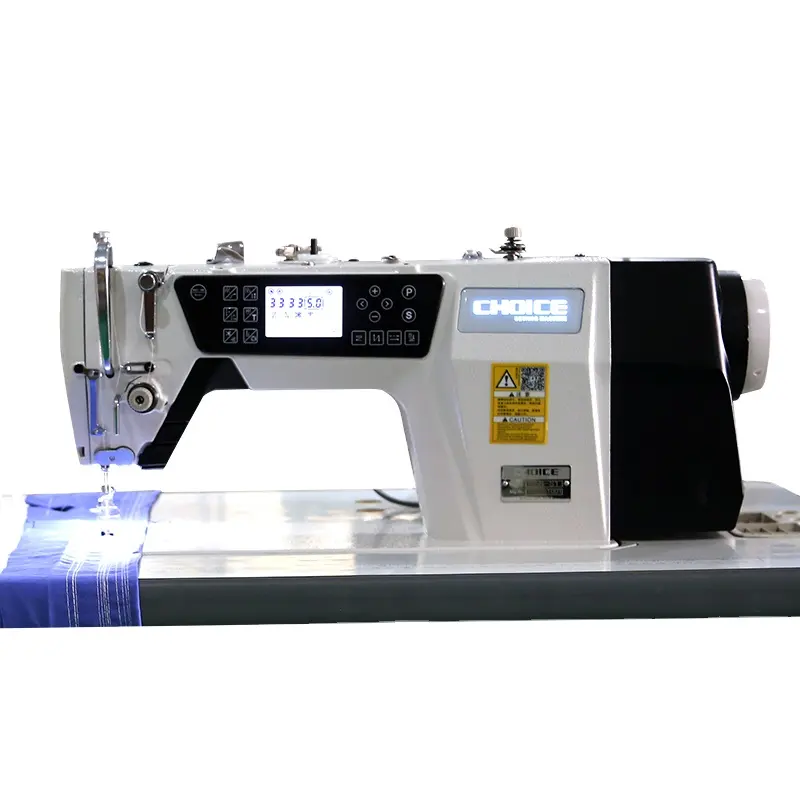 GC-R6N-S1 Computerized single needle lockstitch sewing machine with button screen