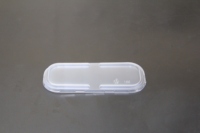 Rectangle 220ML Non Toxique Feuille D'aluminium Gâteau Lifter Cuisson Large Lame Jetable Conteneurs De Papier D'aluminium Pour Gâteau