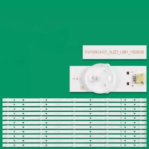 HX-NO.1169 Nouvelle bande de rétroéclairage LCD pour téléviseur SVH580A03-5LED-REV04-UBH-160608 pour LED58K300U - Product Image 2