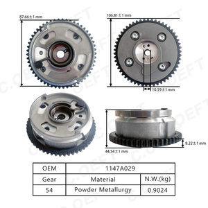 Nuevo Engranaje de Distribución VVT C.OEFT (Modelo Antiguo) 1147A029 para Mitsubishi Outlander 4J12 - Product Image 3