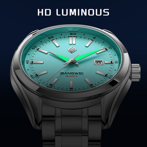 <span class=keywords><strong>Orologio</strong></span> LIGE BW8812 Personalizzato di Lusso alla Moda per Uomo con Quadrante Grande Blu, <span class=keywords><strong>Orologio</strong></span> al Quarzo Sportivo Impermeabile Luminoso con Datario e Cassa in Acciaio Inossidabile - Product Image 3