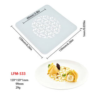 Molde de silicona UNIMOULD con diseño de espiga de trigo para decoración de platos de cocina molecular, plantilla de silicona para fondant, moldes de silicona para decoración - Product Image 6