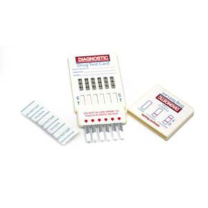 Kit de Prueba de <span class=keywords><strong>Drogas</strong></span> en Orina, Kits de Prueba de Orina DOA, Panel de Prueba de Orina para THC, COC, AMP, BAR, BZO, MOP, Tarjeta de Prueba de Orina - Product Image 5