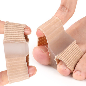Séparateur d'orteils en fibre SEBS à double trou, correcteur d'<span class=keywords><strong>hallux</strong></span> <span class=keywords><strong>valgus</strong></span>, séparateur d'orteils chevauchants, dispositif <span class=keywords><strong>orthopédique</strong></span> d'alignement des orteils - Product Image 3
