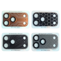 Film protecteur d'objectif d'appareil photo personnalisé gravé au laser anti-rayures 9H unique avec protection intégrale pour 17 Pro Max OEM