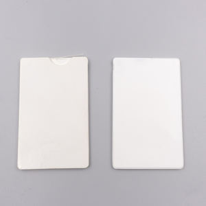 Filo Interdentale Economico Promozionale per la Pulizia dei Denti, Confezione a Forma di Carta di Credito con Specchio, Cera d'Api 12 Iarde - Product Image 3