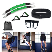 Bandes de résistance pour exercices de fessiers RTS Loop Sport, entraîneur de puissance des jambes avec ceinture de taille ou pour les jambes et les fessiers, cheville