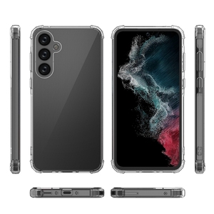 Para Samsung A55 Clear Case, 4 Esquinas reforzadas a prueba de golpes Airbag Soft TPU Back Mobile Phone Cover para Samsung <span class=keywords><strong>Galaxy</strong></span> A35 A55 - Product Image 6