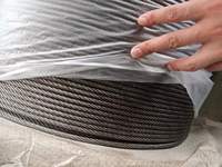 Câble en acier pour ascenseur 8mm 10mm 11mm 12mm 13mm 16mm 8x19S+FC Double résistance 1370/1770 N/mm²