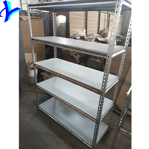 אור מתכת חובה ללא טרולי מדפים זווית מדף פלדה - Product Image 3