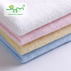 Bamboo Terry Towelling Fabric Velour 80 Bamboo 20 Polyester Knit Bamboo Fiber Towel Fabric In Roll Baby Terry Towelling Fabric Wholesale For Baby