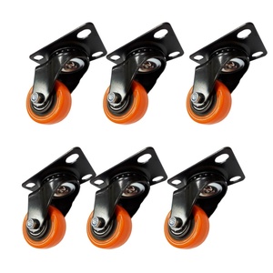 3 Polegada 5 Polegada Médio Dever Giratório Pvc <span class=keywords><strong>Caster</strong></span> Laranja Trolley Roda <span class=keywords><strong>Caster</strong></span> 4 Polegadas - Product Image 6