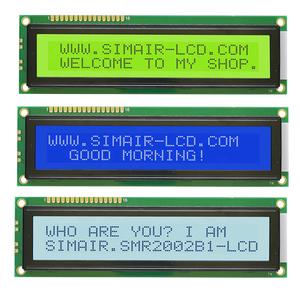 Đảm bảo chất lượng lớn 2002b1 <span class=keywords><strong>20x2</strong></span> nhân vật <span class=keywords><strong>LCD</strong></span> 146x43 mét màu vàng màu xanh lá cây màu xanh 2002 hiển thị module với đèn nền LED - Product Image 1