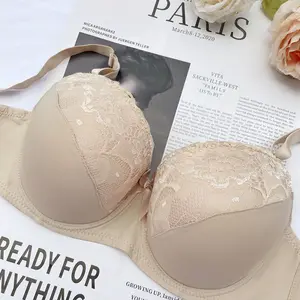 Jienlioq Plus Size Clearance!Womens Solid Lace Lingerie Bras Plus