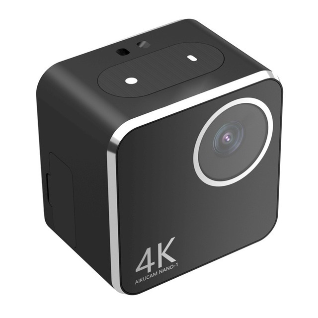 Portable 4K Mini Sports Action Camera | Head-Mounted WiFi Cam with Anti-Shake HD Video Recording Outdoor Daily Use ABS
