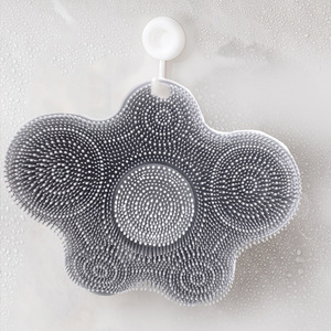 Tapis de massage antidérapant en silicone pour les pieds et le dos, avec ventouses super puissantes, pour une douche relaxante au design moderne - Product Image 4