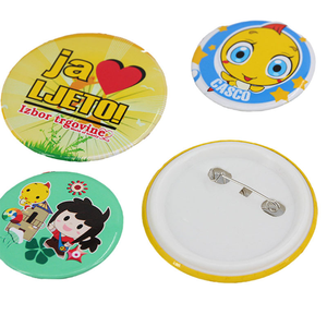 Phụ kiện nhà sản xuất nút thủ công mới: Chân trống huy hiệu 25mm 32mm 37mm 44mm 58mm, lưng nhựa và nắp để chế tạo nút - Product Image 3