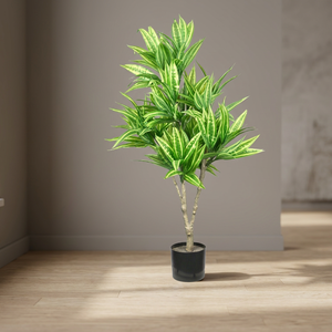 ต้นไม้ประดิษฐ์ ดราเซน่า รีเฟล็กซ์ หลากสี ปลูกในกระถาง - Product Image 2