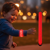 Brazalete LED Luminoso Recargable de 1W en Seis Colores para Carreras Nocturnas, Eventos, Regalos y Programas de Venta al Por Mayor