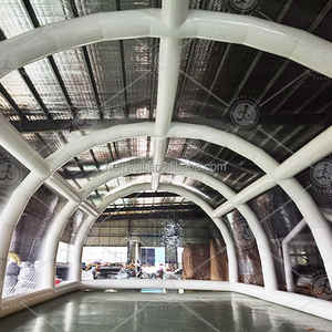 Tente dôme personnalisée couverture de <span class=keywords><strong>piscine</strong></span> gonflable à bulles transparentes dôme pour l'hiver - Product Image 5