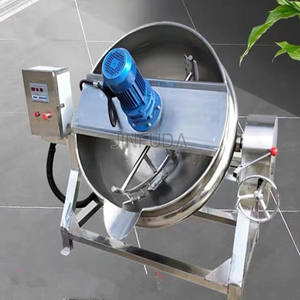 หม้อต้มไฟฟ้าแบบมีแจ็คเก็ตประหยัดพลังงาน / <span class=keywords><strong>ลูกชิ้น</strong></span>เนื้อตุ๋น / หม้อต้มแบบมีแจ็คเก็ต - Product Image 5