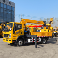 Grue de chargement Xinguo de qualité fiable, 6,5 tonnes, avec flèche télescopique, caisse de chargement, moteur, boîte de vitesses, pompe, système entièrement hydraulique pour