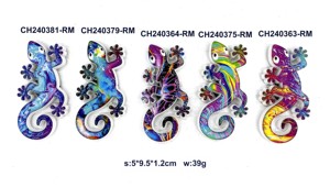 Logotipo personalizado, recuerdo turístico, lagarto de resina, forma de imán para refrigerador, estilo para uso doméstico, Escena de España y <span class=keywords><strong>Mallorca</strong></span> - Product Image 5