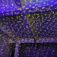 Projecteur laser RVB 2W haut de gamme pour parcs à thème et zones scéniques, effet ciel étoilé, étanche IP65, mini projecteur laser de scène extérieur