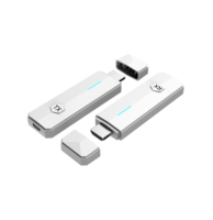 Adaptador de video HD inalámbrico para compartir pantalla, transmisor y receptor HDMI, extensor inalámbrico de 50 m desde computadora portátil, PC, DVD a monitor de TV