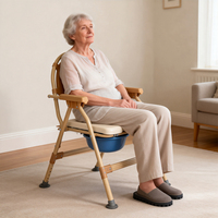 Chaise de salle de bain pliable, siège de toilette, accessoires de salle de bain, chaise de toilette pour personnes âgées, équipement de réadaptation sûr pour personnes âgées