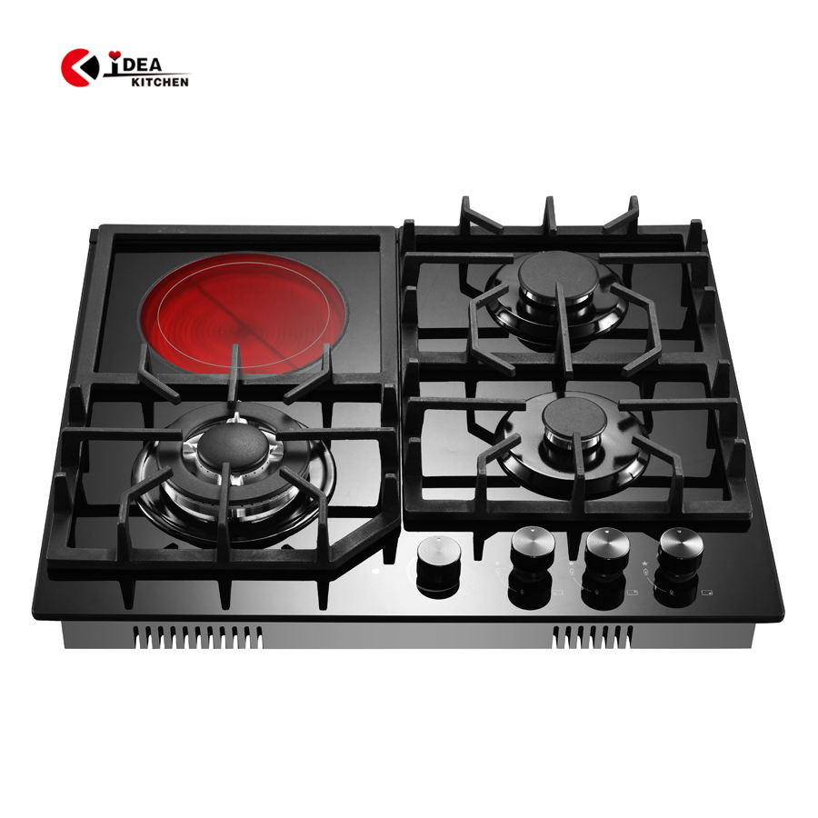 Tables de cuisson électriques et 3 à gaz (T.G)