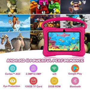 Bán 7 "trẻ em của máy tính bảng Android 10.0 hệ thống HD IPS màn hình giáo dục 4.2 Hot Bán không tốn kém giá kid's máy tính bảng - Product Image 3
