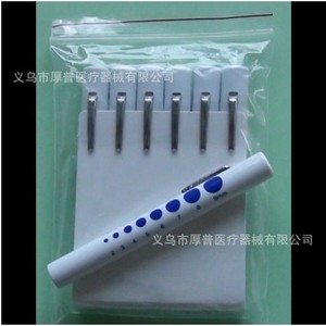 ปากกาตรวจดวงตา HOPMED พร้อมไฟส่องและจุดสีน้ำเงิน สำหรับการตรวจวินิจฉัยทางการแพทย์ - Product Image 4