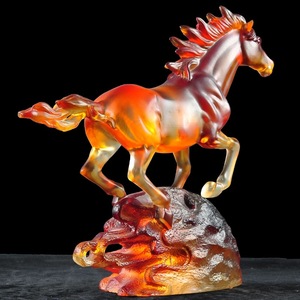 Trang Trí Nghệ Thuật Ngựa Pha Lê Nhân Tạo Liuli - Product Image 4