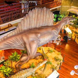 รูปปั้นไดโนเสาร์สไปโนซอรัสรูปสัตว์เหมือนไดโนเสาร์ขนาดเท่าชีวิตจริง - Product Image 3