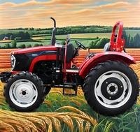 En Europe YTO X904 90 hp nouveau tracteur agricole machines agricoles 2025 nouveau