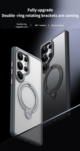 Custodia per <span class=keywords><strong>cellulare</strong></span> di lusso impermeabile <span class=keywords><strong>con</strong></span> <span class=keywords><strong>anello</strong></span> magnetico a 360° e supporto per S25 Plus Ultra, modello 2025 - Product Image 5