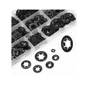 <span class=keywords><strong>Rondelle</strong></span> de blocage interne en forme d'étoile M2.5-12, <span class=keywords><strong>rondelle</strong></span> de blocage rapide, clip de fixation de qualité - Product Image 1