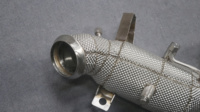 Collecteur d'échappement haute performance en acier inoxydable SS304 Euro 6 avec catalyseur et bouclier thermique pour Lotus Emira 2.0T 2021+