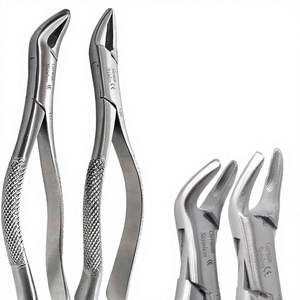 Pinzas de Extracción Dental Quirúrgicas Hasni, Acero Inoxidable Japonés de Grado A+, Calidad Certificada CE, Agarre Ergonómico, Mandíbula de 30 mm - Product Image 3