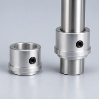 Collier d'alignement en aluminium tourné sur CNC suisse sur mesure pour l'alignement des capteurs optiques et de proximité
