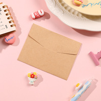 Cartes de vœux de Noël pliables en trois parties, animaux de dessin animé de haute qualité, mignonnes, 3D, pop-up, avec enveloppe kraft, en vrac