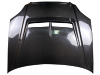 Capot en fibre de carbone style JS pour Honda Civic EK 1996-1998 – Amélioration extérieure légère du capot moteur